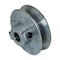 Chicago Die Casting Chicago Die Cast 5 in. D X 1/2 in. D Zinc Single V-Grooved Pulley 500A5 - alternate 1